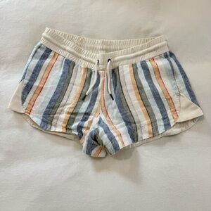 ✨ Athleta Linen Blend Striped Shorts - Size 4 ✨